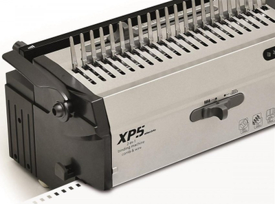 Makine elektrike per lidhjen e dokumenteve Argo XP5, elektrike, gri