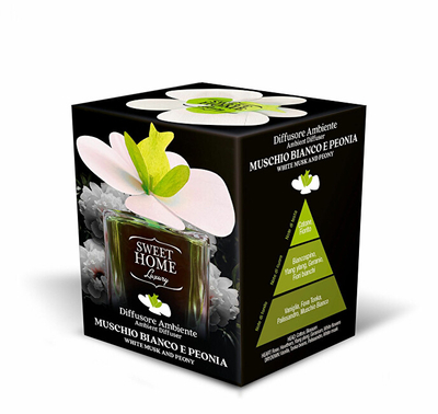 Shpërndarës aromatik Sweet Home Collection White Musk and Peony 150 ml