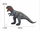 Lodër dinosauri Hh Poland Dinosaur Sound 4907917, 38cm, me zë dhe dritë, gri