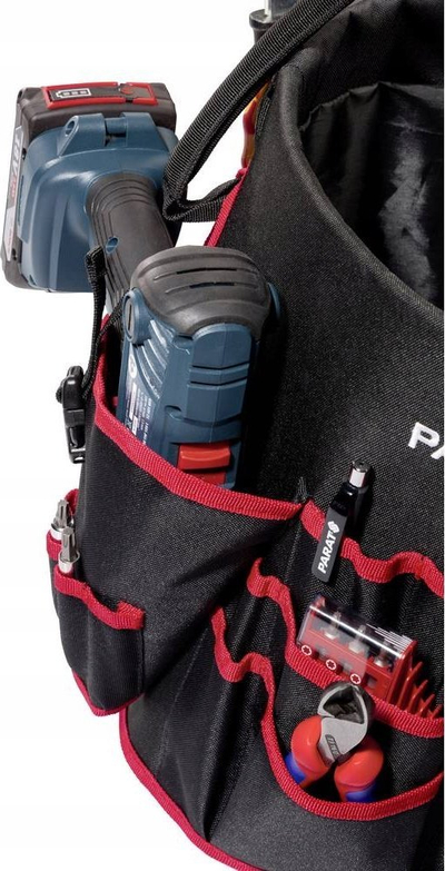Çantë veglash Parat BASIC Bucket 5990831991, 49 xhepa, mban 51 vegla, e zezë