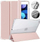 Këllëf libër Mercury Clear për iPad 10.9 10th Gen, me mbajtëse Apple Pencil, rozë e çelët