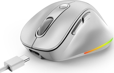 Maus Genius Genius Ergo 9000S Pro, 2400DPI, i bardhë