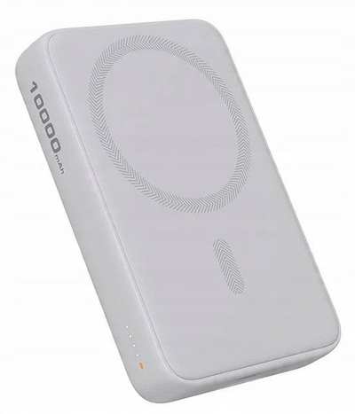 Power bank Aukey PB-MS04, 10000mAh, MagSafe 20W PD, e bardhë