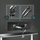 Mbajtëse dy monitorësh Diablo Chairs RGB X-Arm Dual, deri 35", ndriçim RGB, gri e zezë