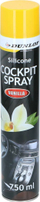 Sprej pastrimi për kokpit Dunlop Silicone, 750 ml, me erë vanilje