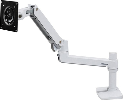 Krah monitori Ergotron LX Desk Arm, montim me kapëse C, i bardhë