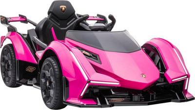 Makina elektrike për kalamaj Lamborghini GT HL528, 12V, me pult, rozë