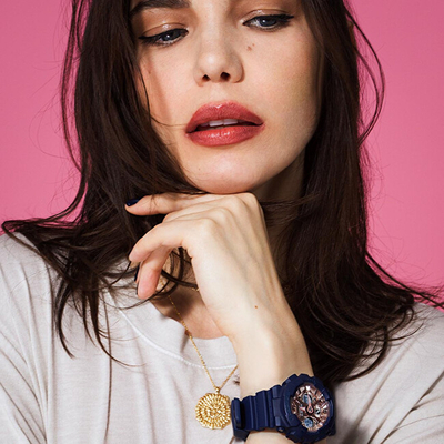 Orë dore Casio G-Shock GMA-S120MF-2A2ER (411)