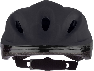 Helmetë biçiklete dhe patinash Nijdam Dark Storm, 52-56 cm, rregullueshme, e zezë mat