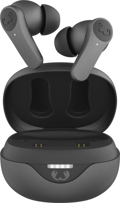 Kufje Bluetooth Fresh n Rebel Twins Rise, True Wireless, me anulim aktiv t'zhurmës, gri