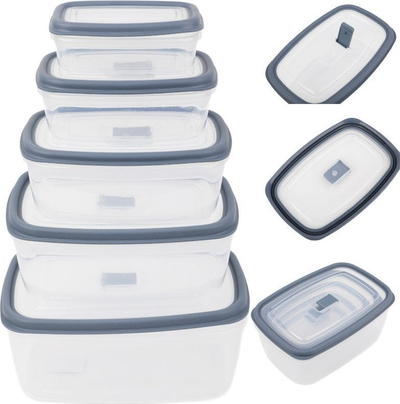 Set enësh MG Home Misto, 5 copë, gri