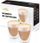 Set gotash kafe ETA Cappuccino Glasses 4181 93010, 240 ml, 2 copë, transparent