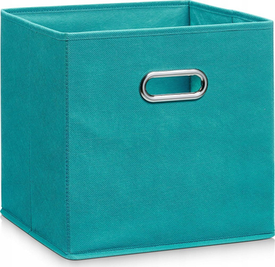 Kuti organizuese Zeller Present 14138, fleece, me doreza metalike, petrol