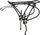 Bagazhier biçiklete Azimut O-Stand, 24"-29", për frena disk, i zi