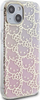 Maskë telefoni Hello Kitty për iPhone 15, dizajn gradient, rozë