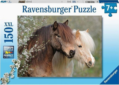 Puzzle Ravensburger XXL Horses, 150 copa, për kalamaj