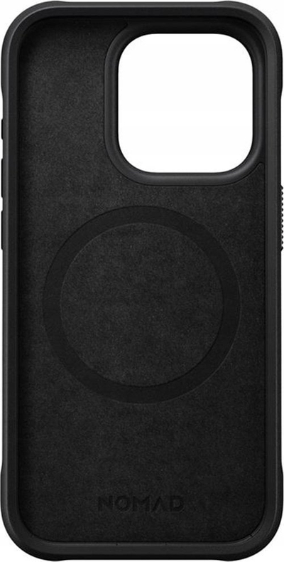 Mbrojtëse telefoni Nomad Rugged Case për iPhone 15 Pro, me MagSafe, ngjyrë e zezë