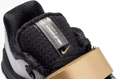 Këpucë për ngritje peshe Nike Romaleos 4 M CD3463-001, profesionale, me rrip, të zeza