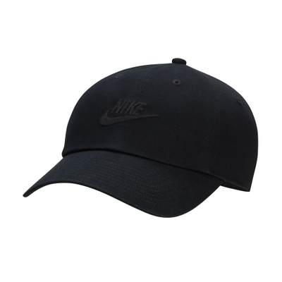Kapele Nike Club Cap, pambuk, sportive, e zezë