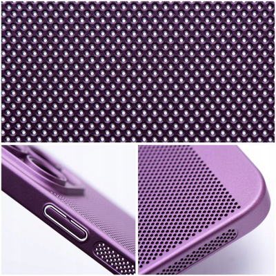 Këllëf telefoni Breezy për Samsung A36 5G, që mbron, ngjyrë vjollcë