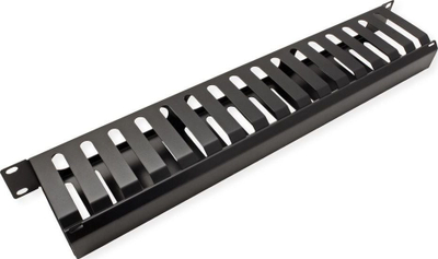 Organizues kabllosh 19" 1U, 40x80mm, i zi