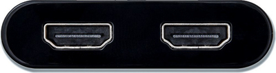 Përshtatës I-TEC, USB-C - 2x HDMI, i zi
