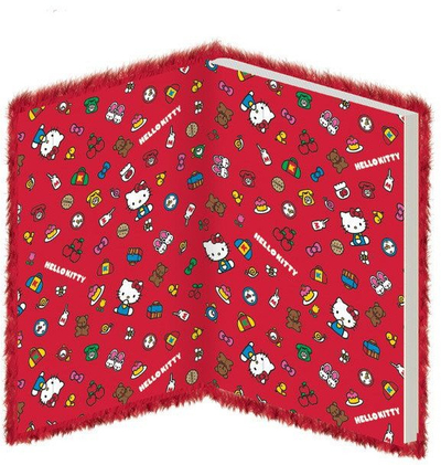 Fletore Hello Kitty, 22.5 x 16.5 cm, kapak kartoni, shumëngjyrëshe