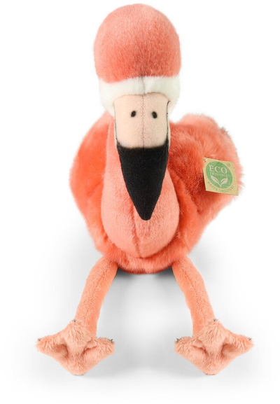 Lodër pelushi Rappa Flamingo, 36 cm, Eco Friendly, rozë