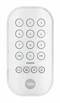 Tastierë alarmi Yale Keypad, për Yale Smart Alarm, me buton paniku, e bardhë