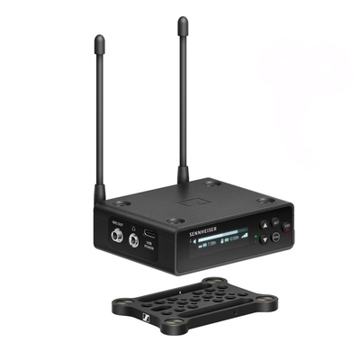 Set mikrofonësh pa tela Sennheiser EW-DP ME2 R4-9, UHF digjital, 552-607.8 MHz, i zi