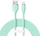 Kabllo Baseus, USB - A në Lightning, 2.4 A, 2 m, e gjelbër