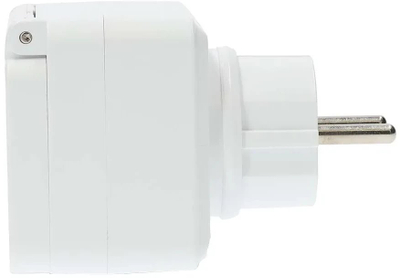 Prizë e zgjuar Nedis ZBPO130EWT, matje konsum energjie, IP44, e bardhë