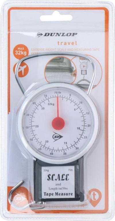 Peshore udhëtimi Dunlop Travel, elektronike, 32 kg, gri