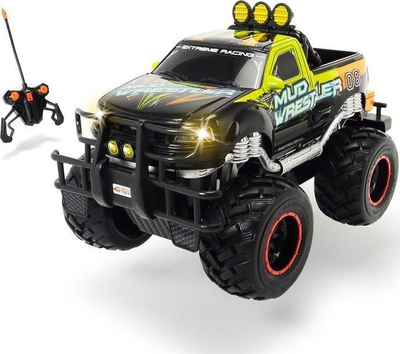 Makina me telekomandë Dickie RC Mud Wrestler Ford F150, monster truck, me drita, shumëngjyrëshe