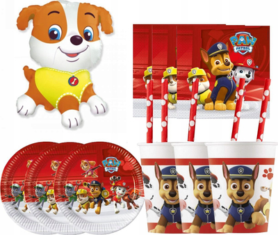 Gota feste Paw Patrol, letre, 250ml, shumengjyrëshe