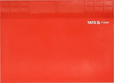 Tapet silikoni për saldim Yato YT-82468, 35x25 cm, që i rri nxehtësisë, gri