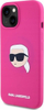 Mbështjellës Karl Lagerfeld për iPhone 15, i shkon MagSafe, fuksia