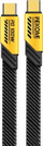 Kabllo USB Wekome WDC-192 Mecha Series, USB C në USB C, 1.2m, e verdhë