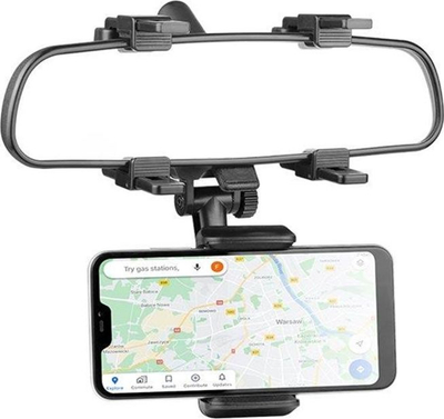Mbajtëse telefoni Tracer Clamp U11, për makinë dhe biçikletë, deri 7", e zezë