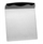 Spatulë pastiçerie pa markë, 20 cm, çelik inox, dorezë silikoni, e argjendtë