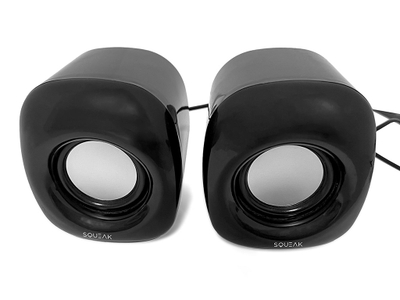 Компјутерски звучници Squeak Powerwave SQ1003, стерео, AUX USB, црни