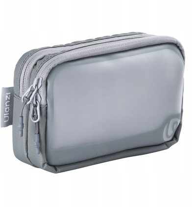 Çantë teknologjike Ulanzi BP15 SeeClear Tech Pouch M, 0.85L, transparente, gri