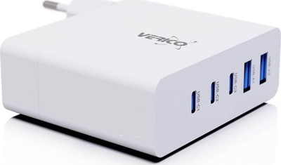 Karikues Verico Mojo 4OJ ABGWE1 N1, 140W GaN, 5 dalje, i bardhë