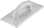 Lëmues polisteroli NEO 50-251, 270x130mm, dorezë plastike, gri