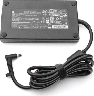Karikues laptopi HP 200W Smart AC Adapter, origjinal, ngjyrë e zezë