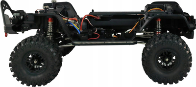 Makinë me telekomandë Amewi AMXRock Crosstail Crawler, 4x4, shkalla 1:10, e kuqe