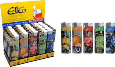 Çakmak Unilight ULD-1191, piezo, i shumëngjyrtë