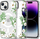 Kuti telefoni Tech-Protect Magmood MagSafe iPhone 15 Spring Daisy, transparente, me lule të bardha