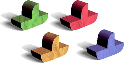 Игра на маса Cube Merchants of Osaka, стратешка, за 2 до 4 играчи, повеќебојна