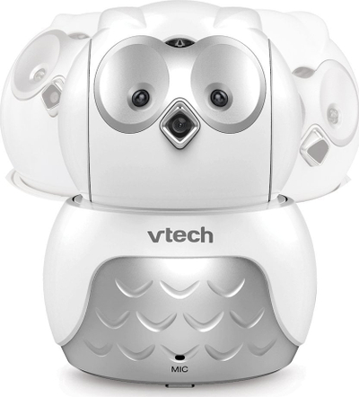 Monitor bebi VTech BM5550, ekran 5", kamerë që rrotullohet, i bardhë